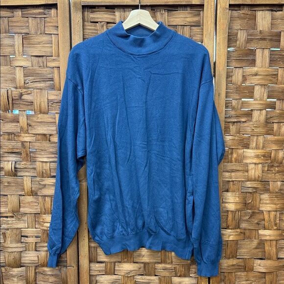 Vintage Modango Italy Men's Blue Sweater - Picture 1 of 3